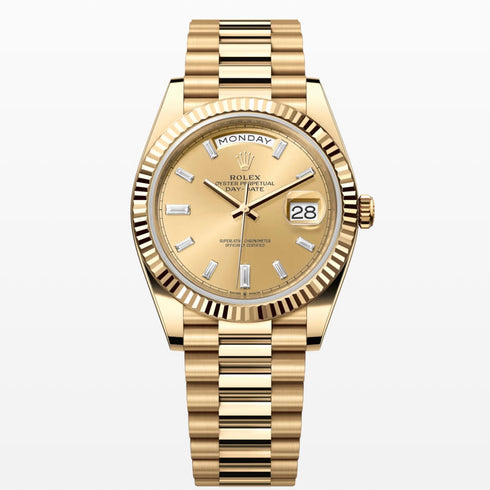 Day Date Gold dial 40mm gold president