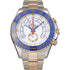 YACHT-MASTER II SS / EVEROSE GOLD PINK BLUE CERAMIC BEZEL 44MM