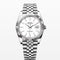 Date Just white dial 41mm Jubilee