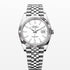Date Just white dial 41mm Jubilee