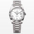 Day Date White roman Dial 40mm silver president