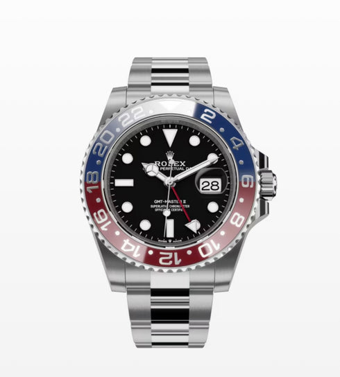 GMT-Master 2 Pepsi Black Dial Oyster 40mm