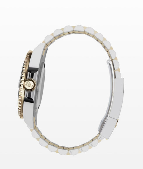 GMT Master 2 Two Tone Black Dial Jubille