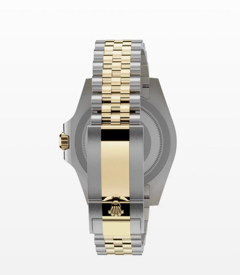 GMT Master 2 Two Tone Black Dial Jubille