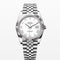 Date Just white dial 41mm Jubilee