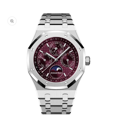 Audemars Piguet Royal Oak Chronografh Watch Purple Dial 41mm