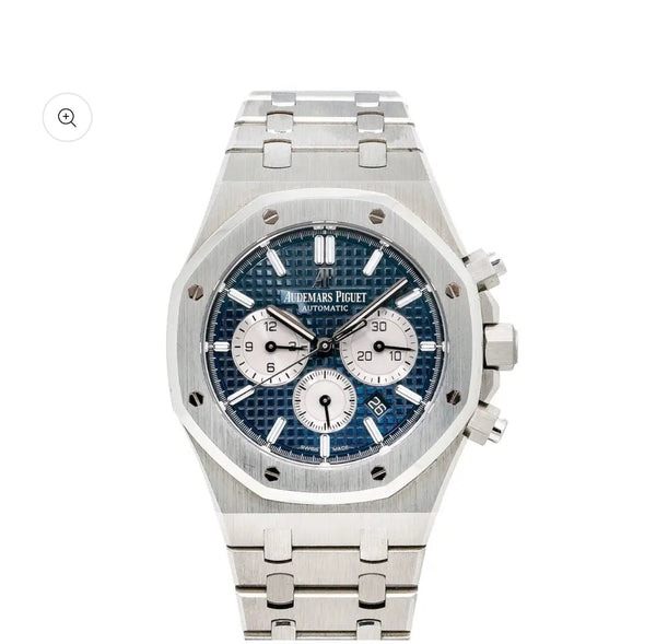 Audemars Piguet Royal Oak Chronografh Watch Blue Dial 41mm