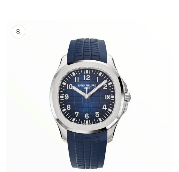 Patek Philippe Aquanaut Blue Mens Watch 42.2mm