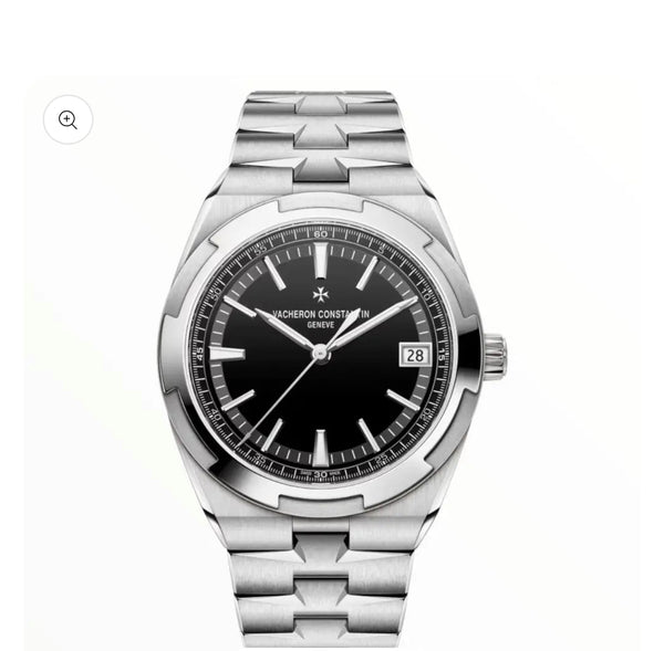 Overseas Black Dial Automatic Men’s Watch