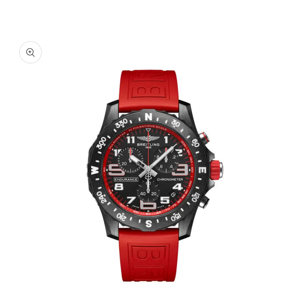 Breitling Endurance Pro Chronografh Super Quartz 44mm Red