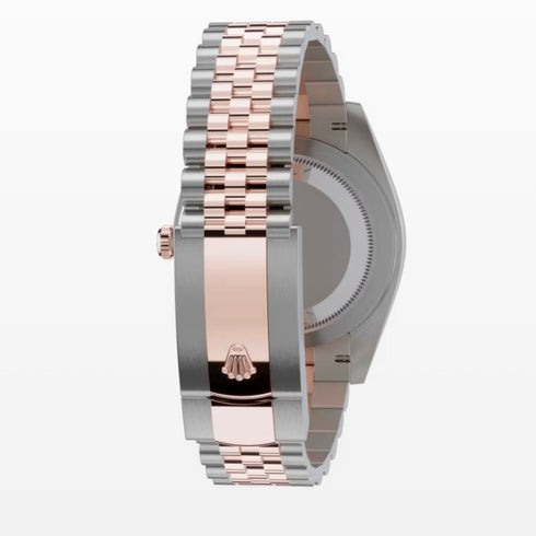 Date Just 41mm 2Tone silver/rose jubilee