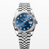 Date Just blue dial 36mm Jubilee