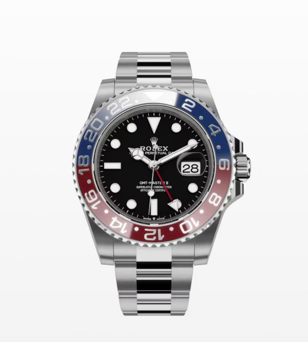 GMT-Master 2 Pepsi Black Dial Oyster 40mm