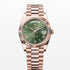 Day Date Green Dial 40mm rose gold president