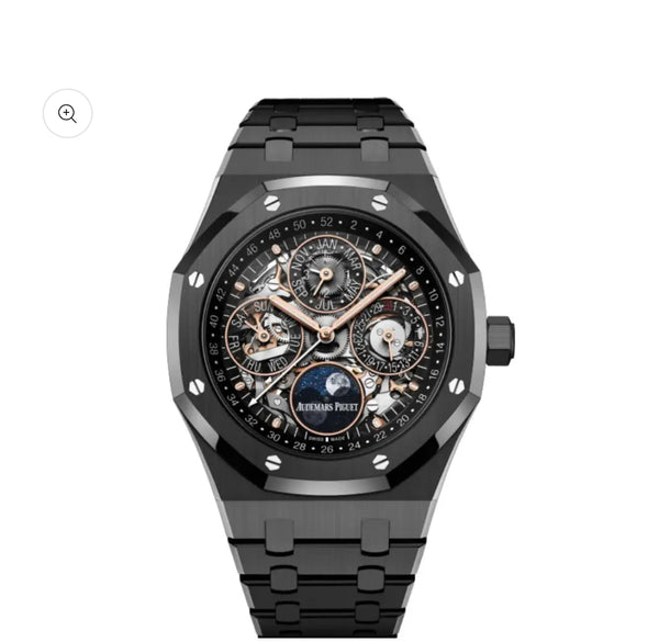 Audemars Piguet Royal Oak Chronografh Watch Ceramic Skeleton Dial 41mm