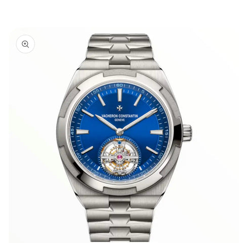 Overseas Blue Dial Tourbillon Automatic Men’s Watch
