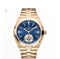 Overseas Pink Gold Blue Dial Tourbillon Automatic Men’s Watch